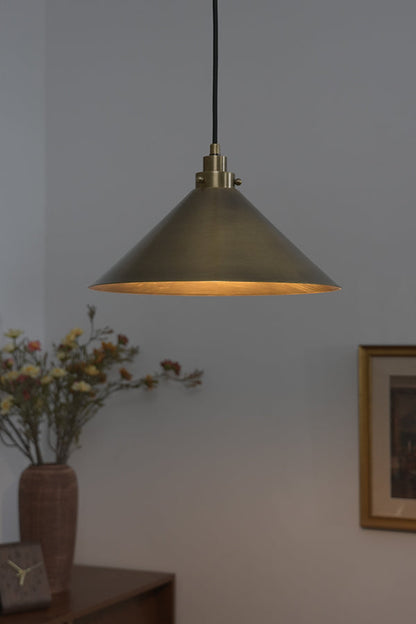 Metal Cone Pendant Light - view 18 | morylighting