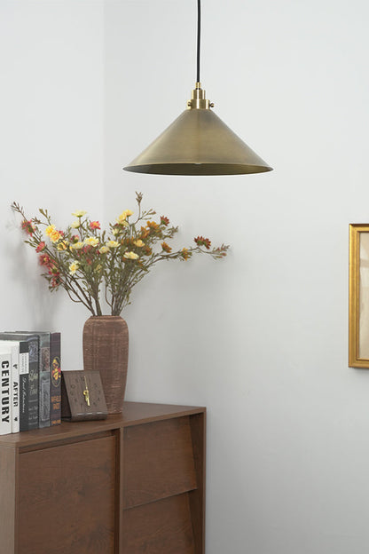 Metal Cone Pendant Light - view 15 | morylighting