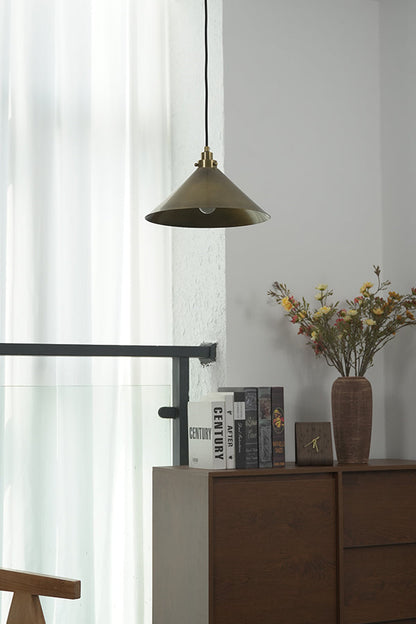 Metal Cone Pendant Light - view 16 | morylighting