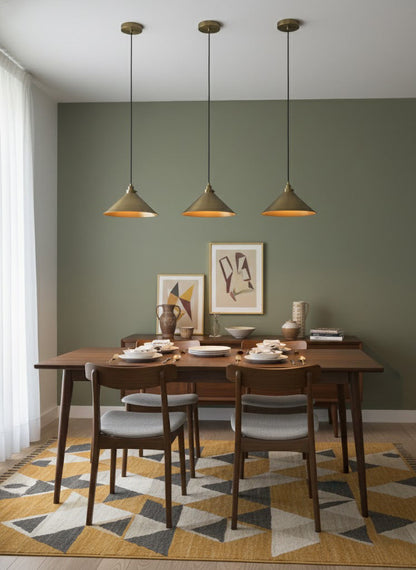 Metal Cone Pendant Light - view 8 | morylighting