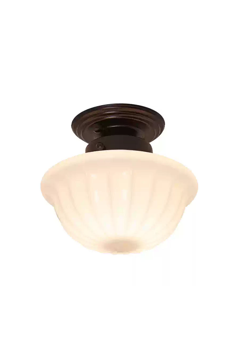 Milk Glass Ceiling Light | morylighting