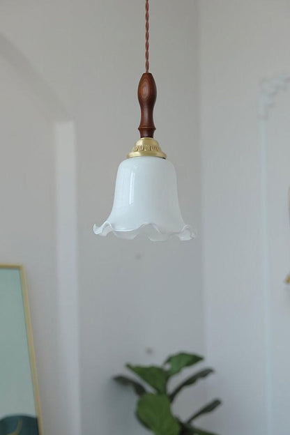 Milky Flower Pendant Light - morylighting