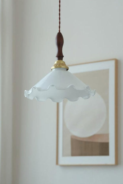 Milky Flower Pendant Light - morylighting