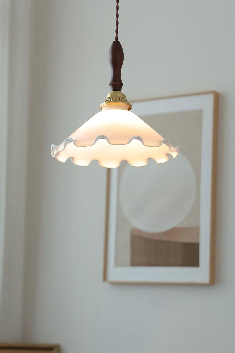 Milky Flower Pendant Light - morylighting