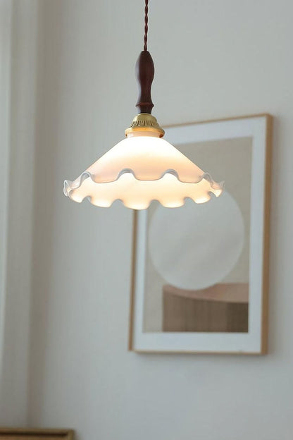Milky Flower Pendant Light - morylighting
