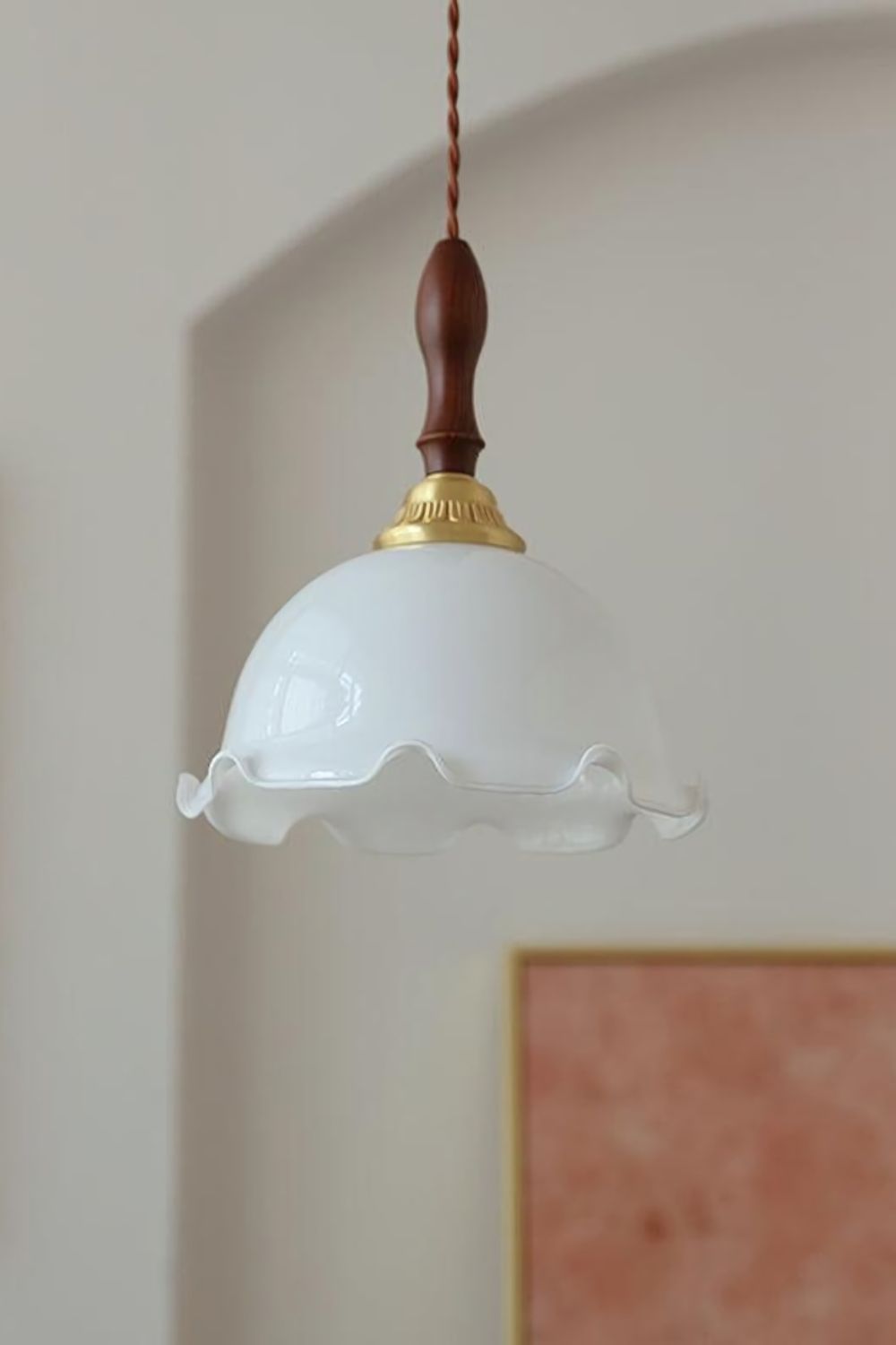 Milky Flower Pendant Light - morylighting