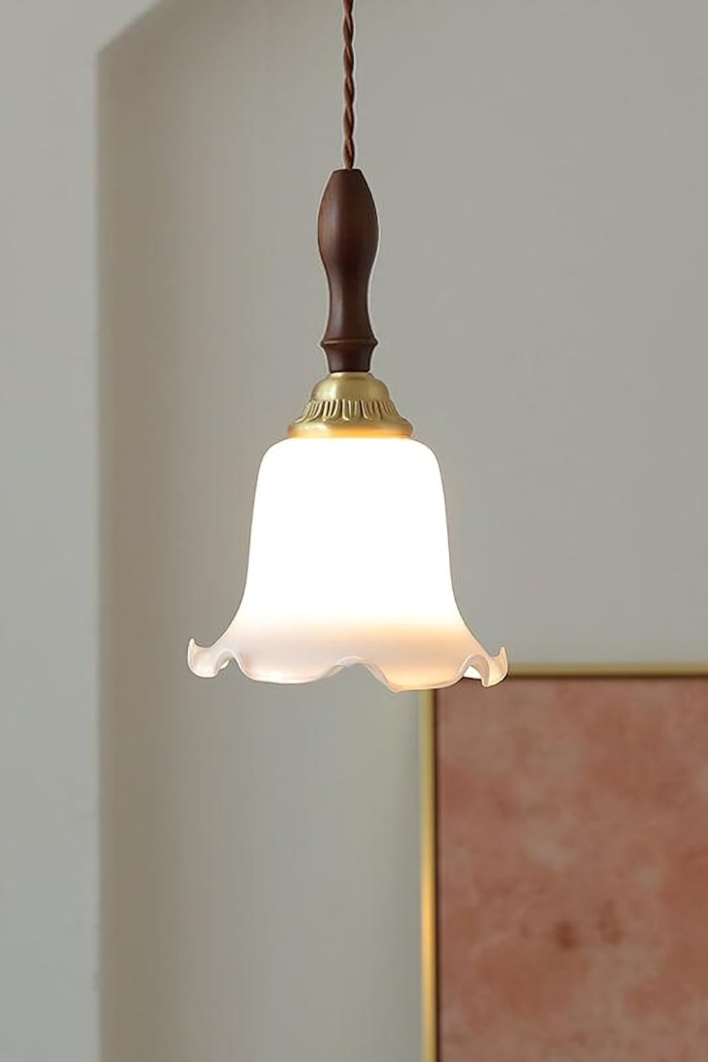 Milky Flower Pendant Light - morylighting