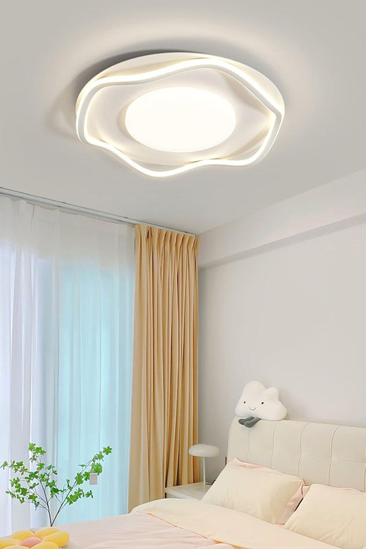 Minimalist Cloud Shape LED Ceiling Lamp - view 2 | morylighting