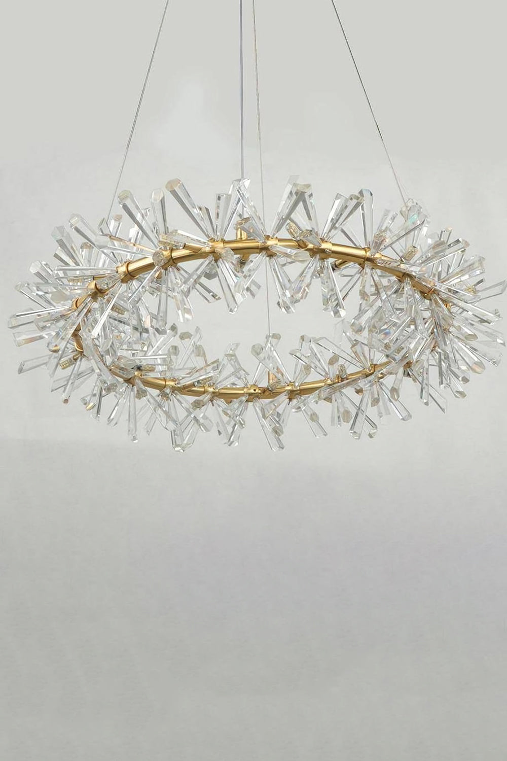Mira Crystal Ring Chandelier - morylighting