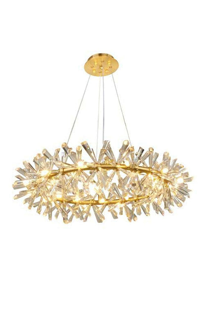 Mira Crystal Ring Chandelier - morylighting