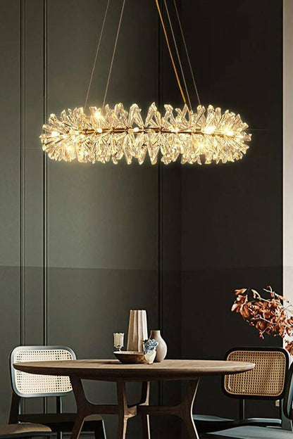 Mira Crystal Ring Chandelier - morylighting