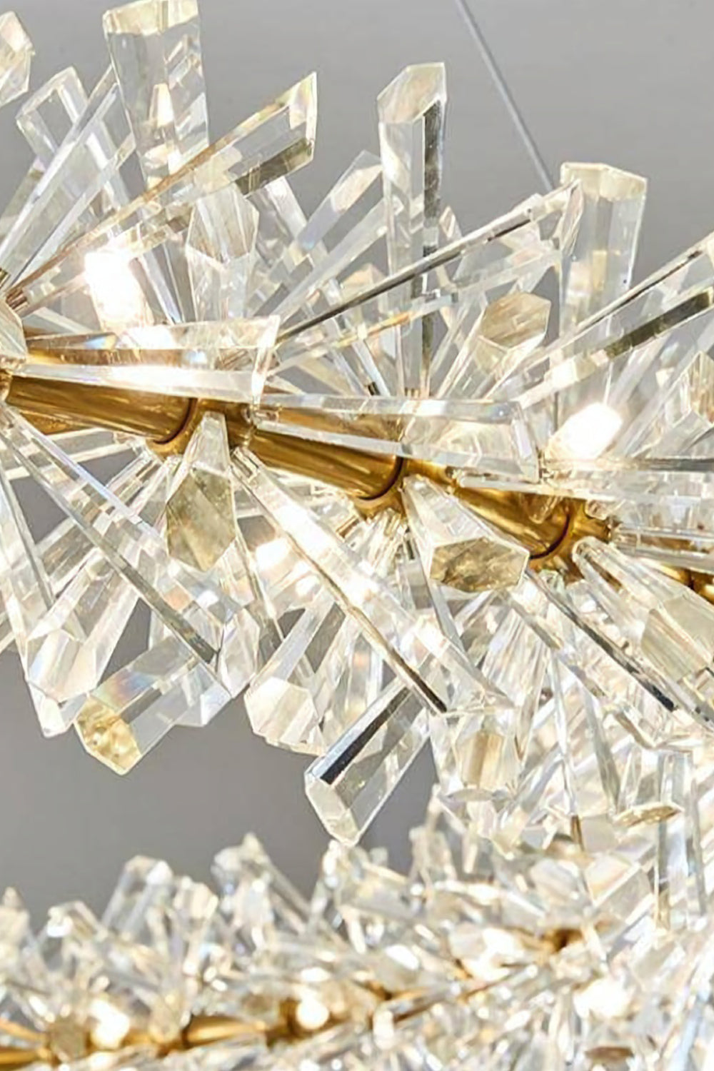 Mira Crystal Ring Chandelier - morylighting