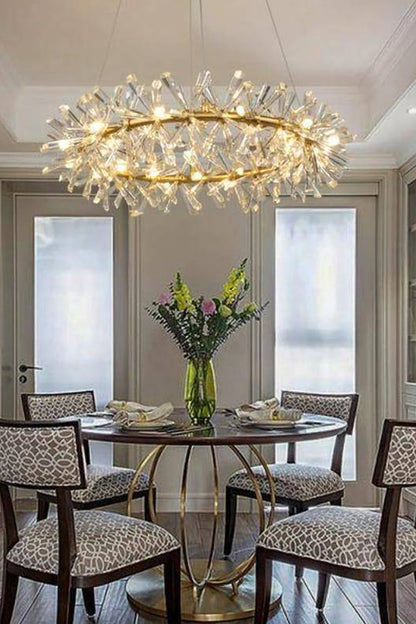 Mira Crystal Ring Chandelier - morylighting