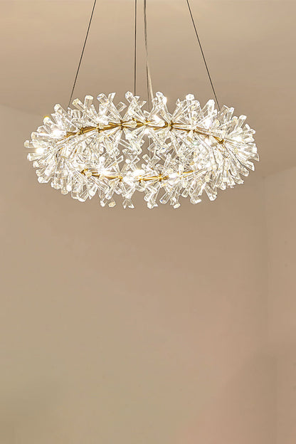 Mira Crystal Ring Chandelier - morylighting