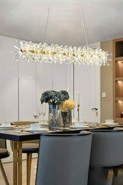 Mira Crystal Ring Chandelier - morylighting