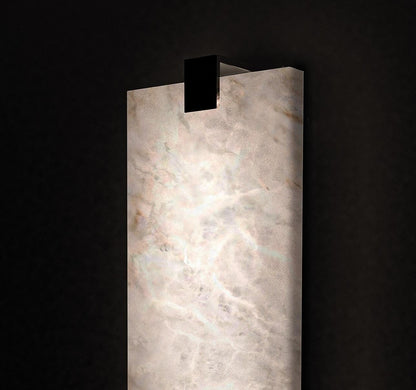 Morylighting Aura Alabaster Wall Sconce - Background Shot