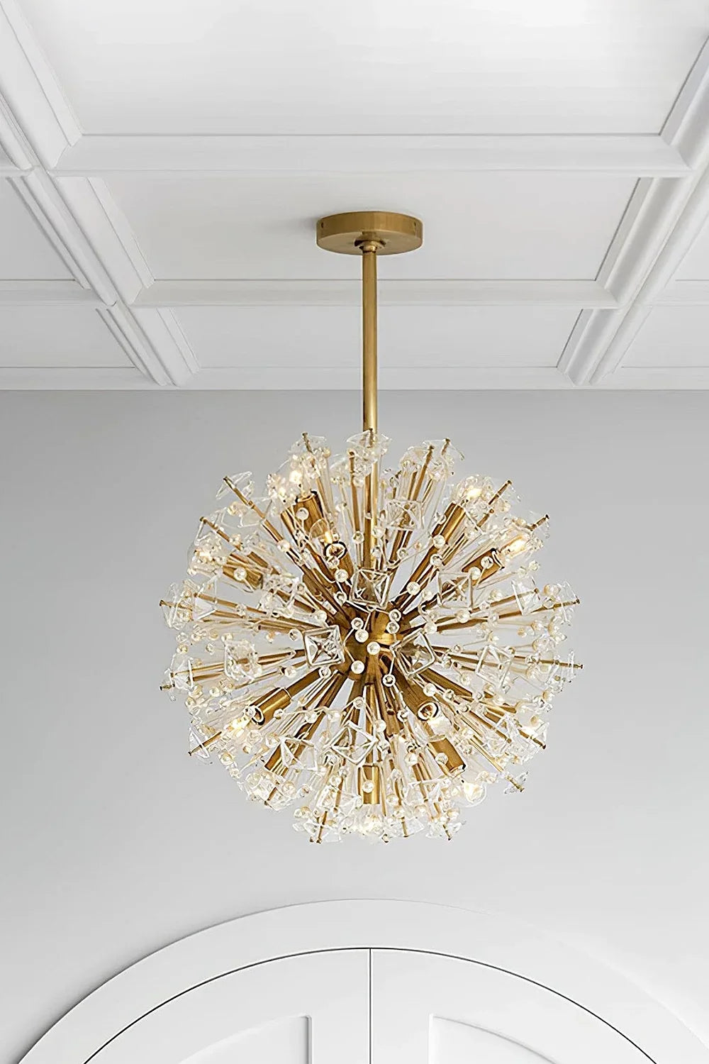 Modern Dickinson Medium Chandelier - view 4 | morylighting