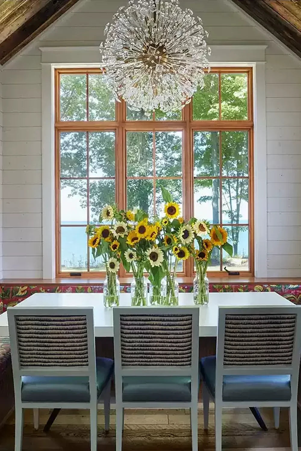 Modern Dickinson Medium Chandelier - view 10 | morylighting