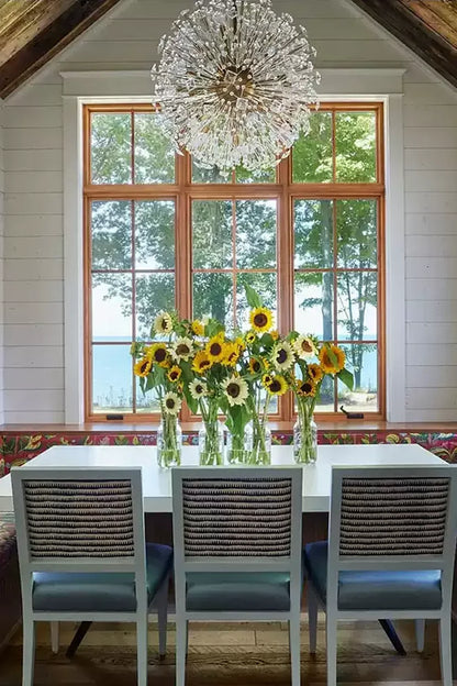 Modern Dickinson Medium Chandelier - view 10 | morylighting