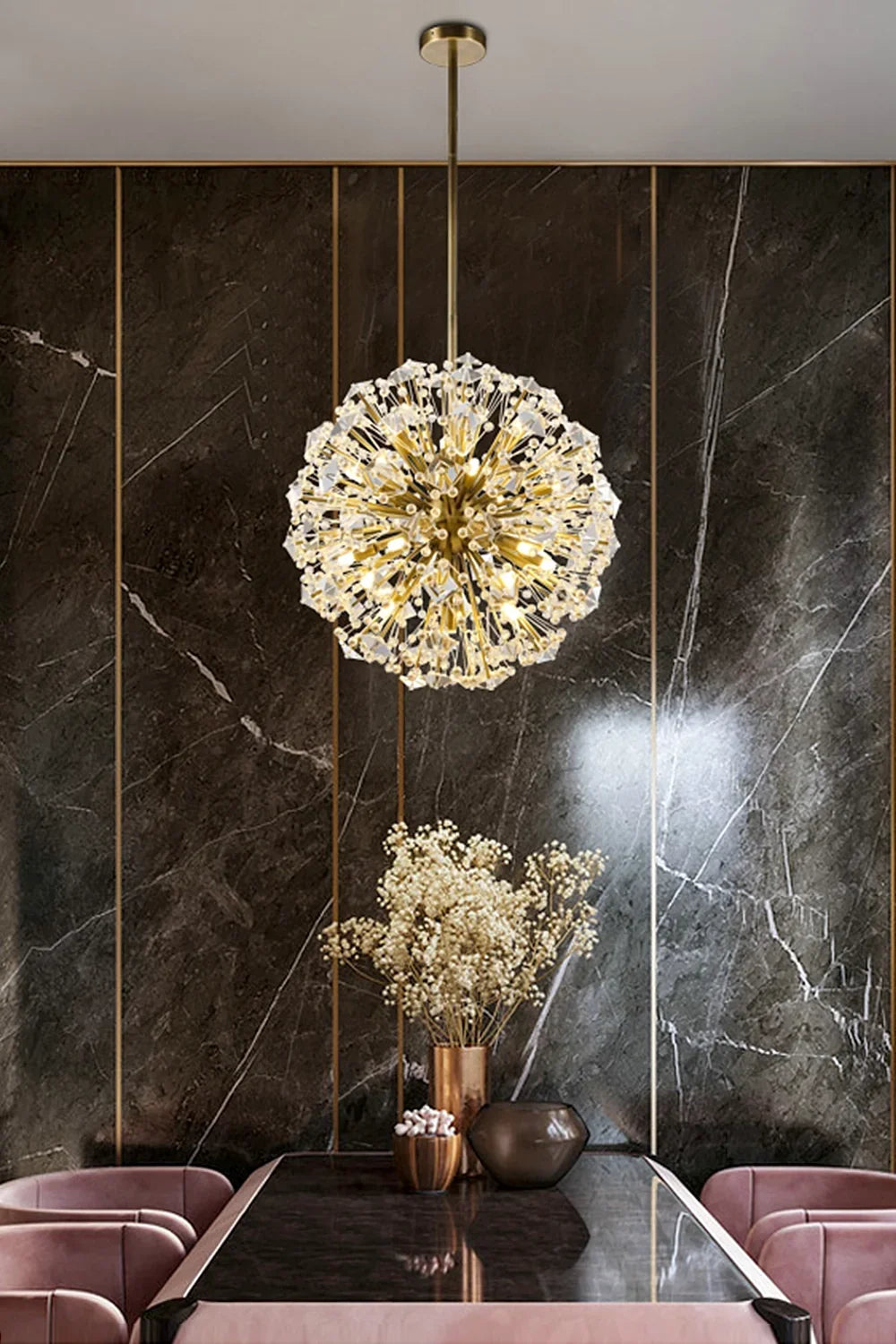 Modern Dickinson Medium Chandelier - view 3 | morylighting