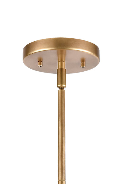 Modern Round Lantern Chandelier - view 16 | morylighting