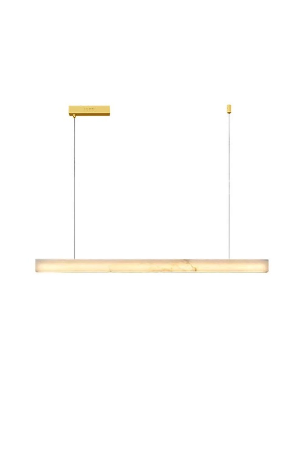 New Chinese Style Simple Natural Marble Chandelier | morylighting