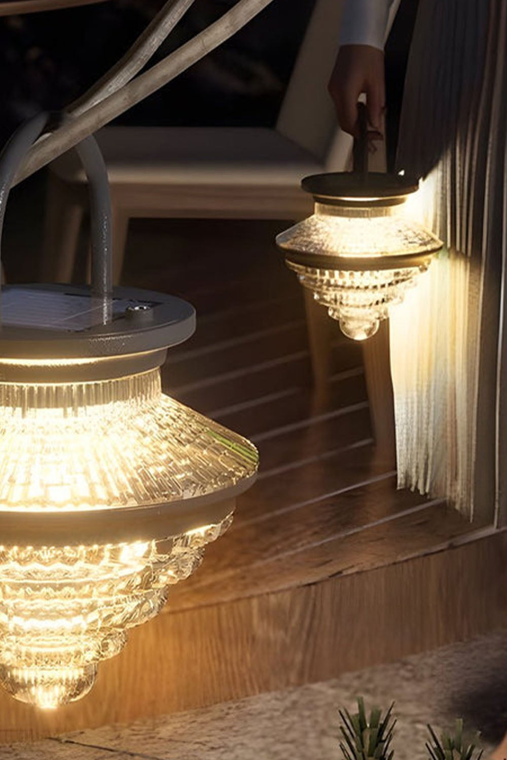 Modern Simple Portable Cone Outdoor Rechargeable Lamp - view 7 | morylighting