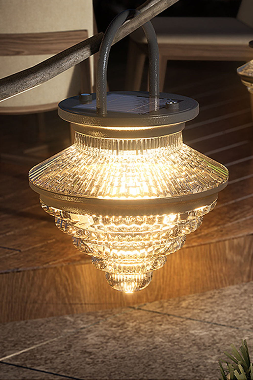 Modern Simple Portable Cone Outdoor Rechargeable Lamp - view 4 | morylighting