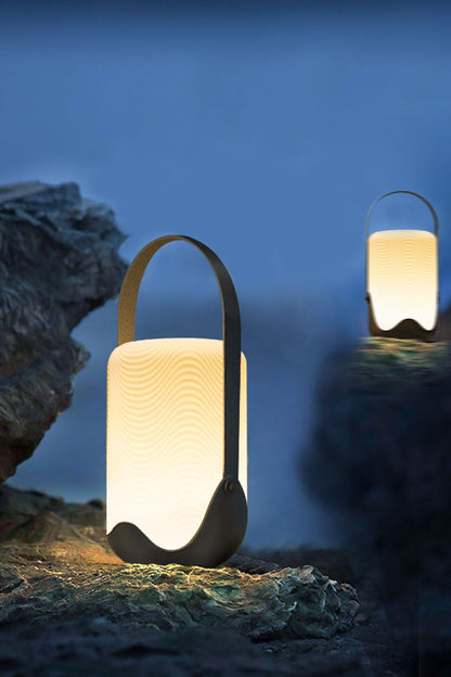 Modern Simple Portable Cylindrical Outdoor Rechargeable Table Lamp - view 7 | morylighting