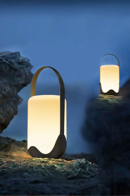 Modern Simple Portable Cylindrical Outdoor Rechargeable Table Lamp - view 9 | morylighting