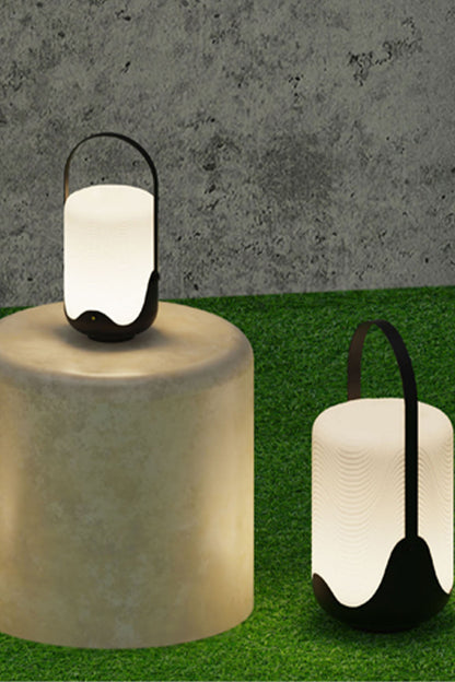 Modern Simple Portable Cylindrical Outdoor Rechargeable Table Lamp - view 17 | morylighting