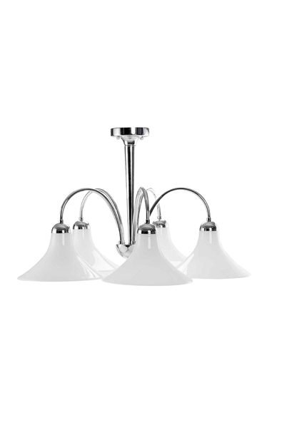 Modern Trumpet Glass Chandelier - view 7 | morylighting