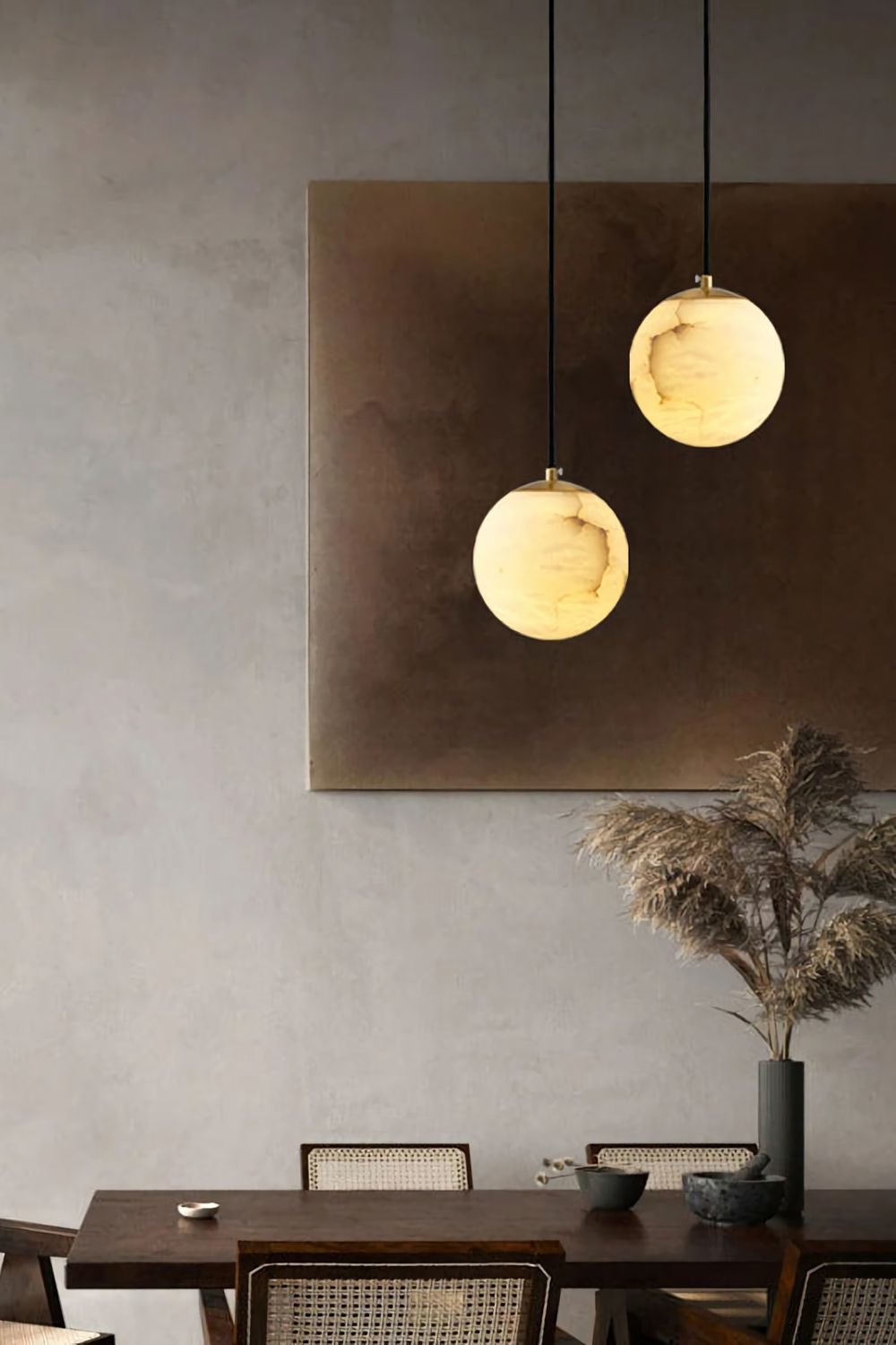 Moon Alabaster Pendant Lamp - morylighting