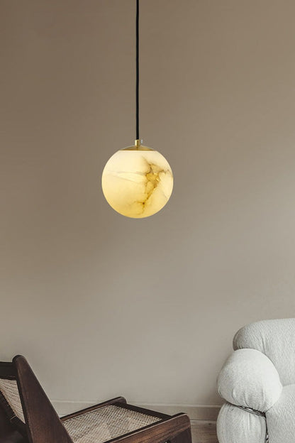 Moon Alabaster Pendant Lamp - morylighting