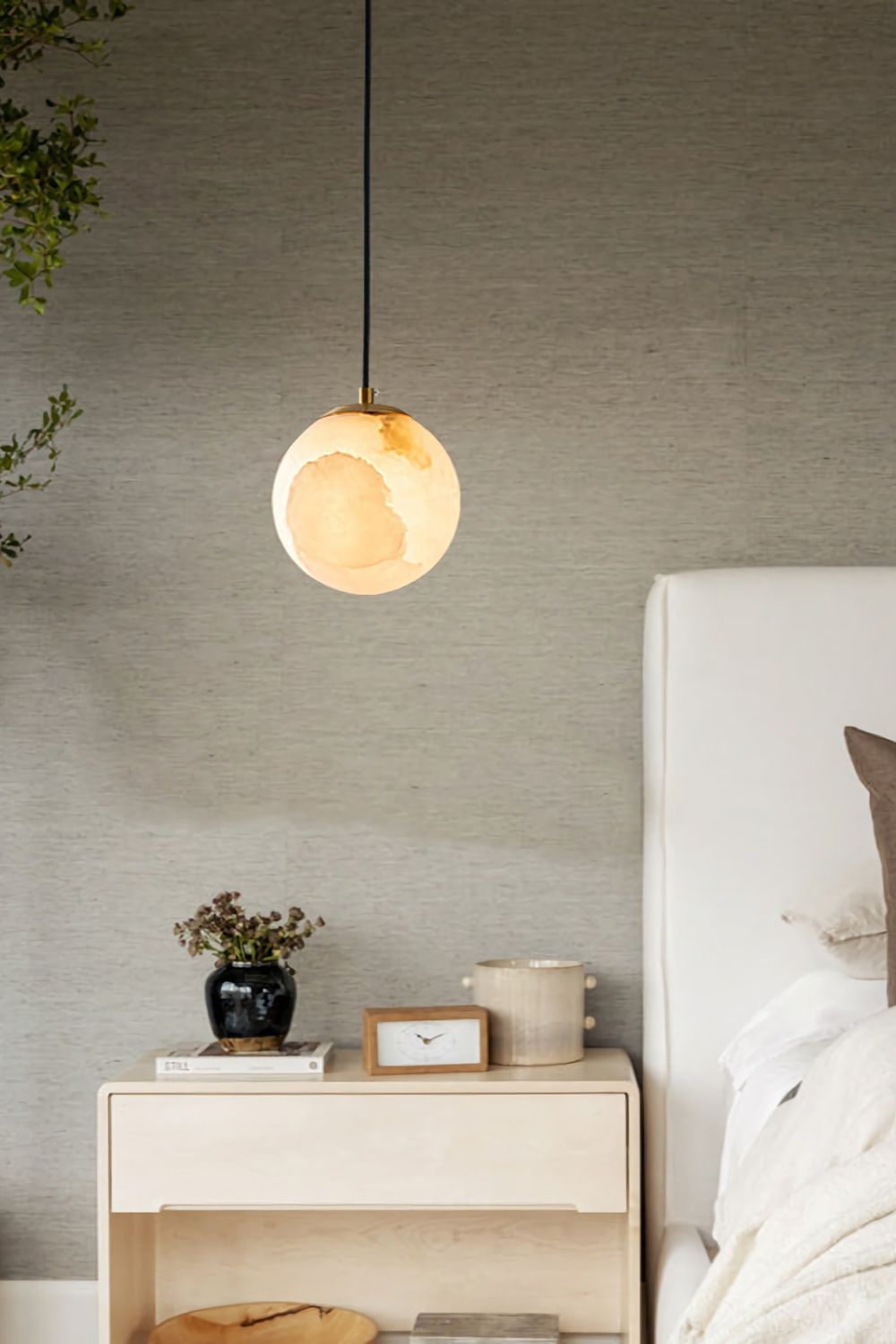 Moon Alabaster Pendant Lamp - morylighting