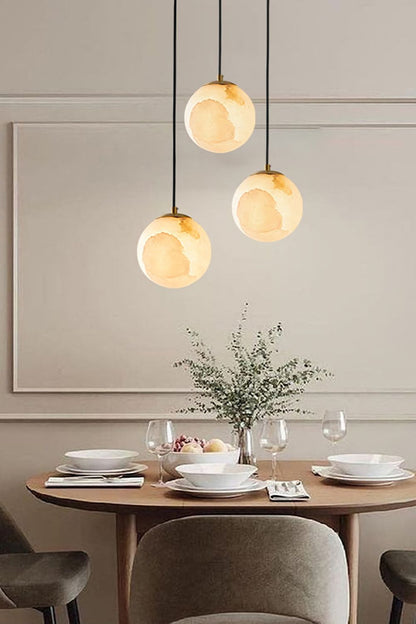 Moon Alabaster Pendant Lamp - morylighting