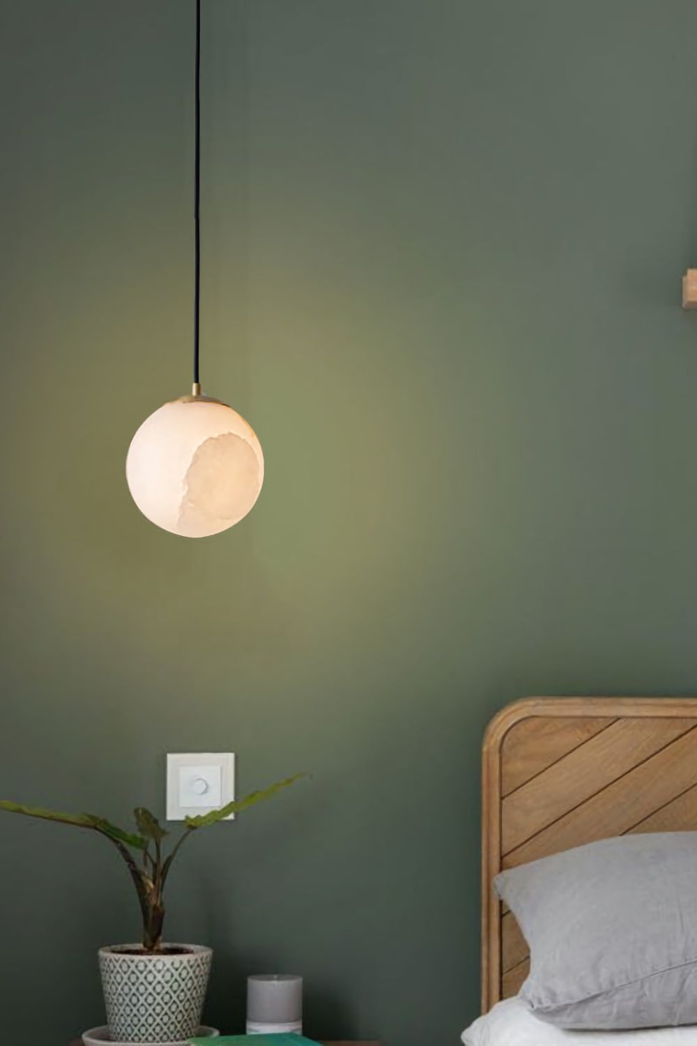 Moon Alabaster Pendant Lamp - morylighting
