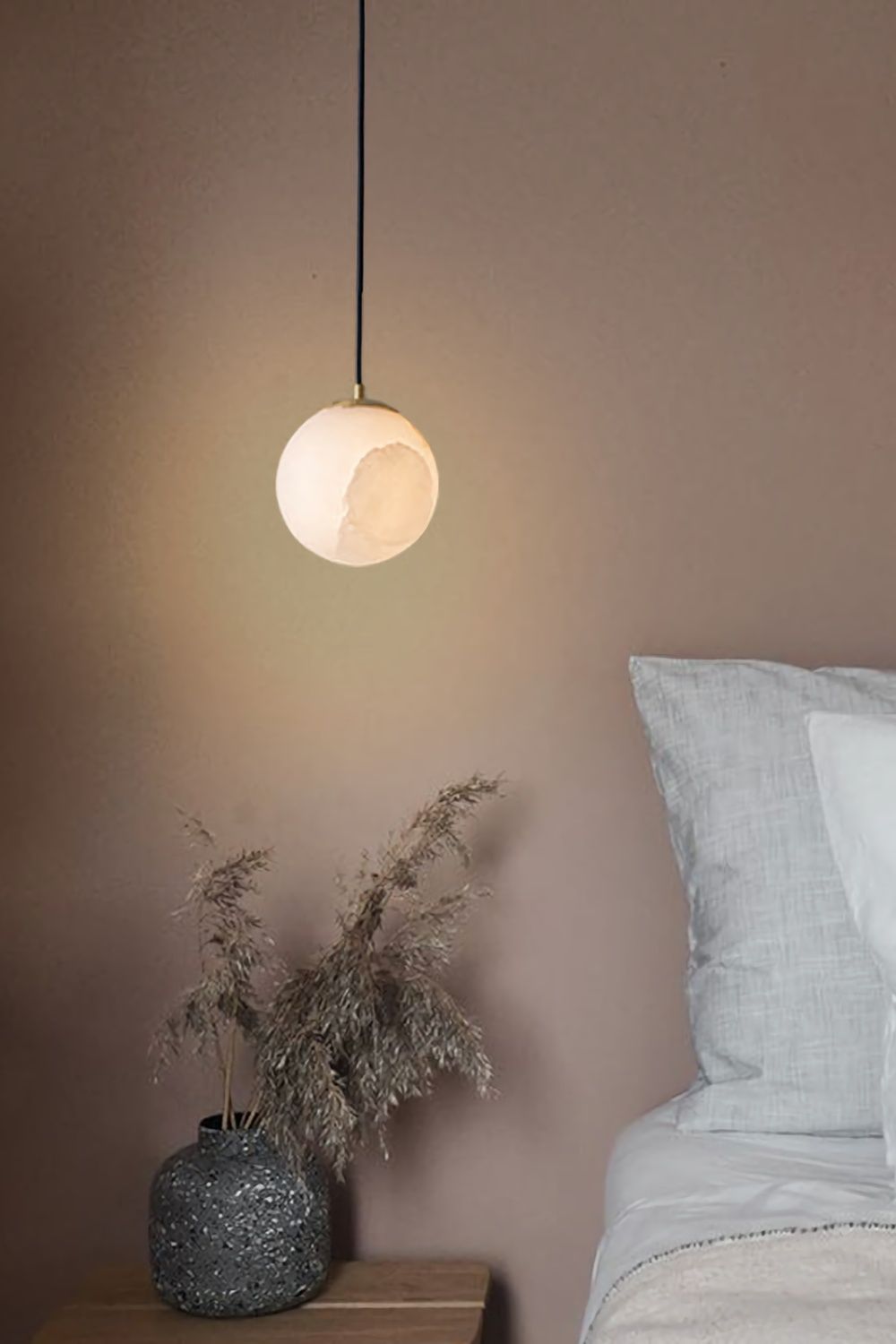 Moon Alabaster Pendant Lamp - morylighting