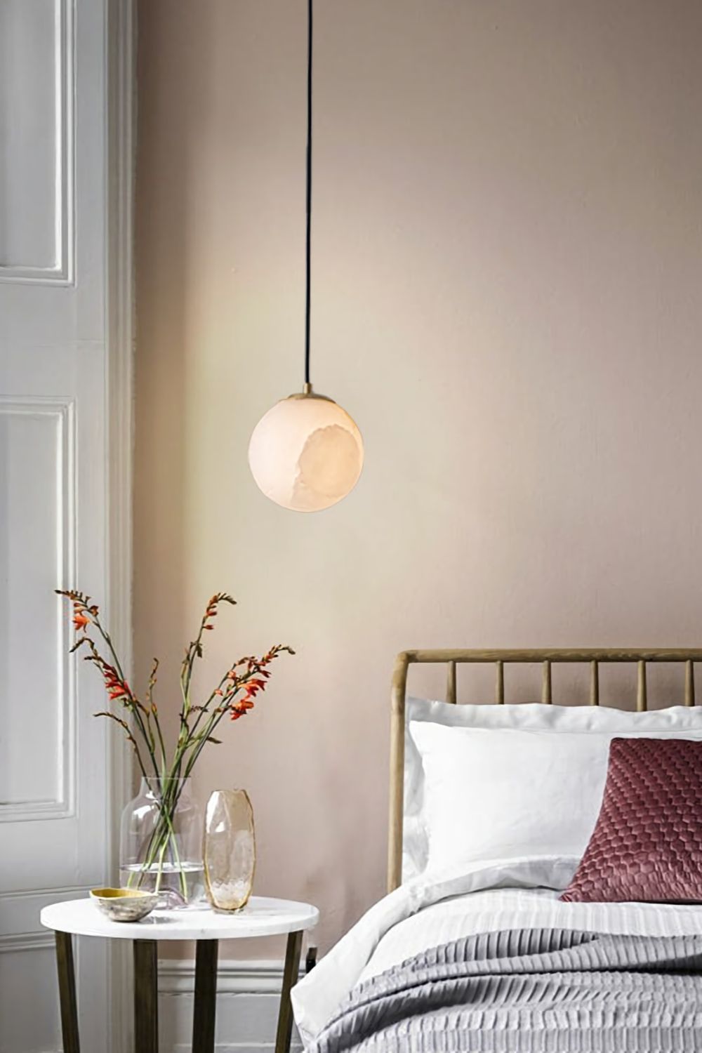 Moon Alabaster Pendant Lamp - morylighting