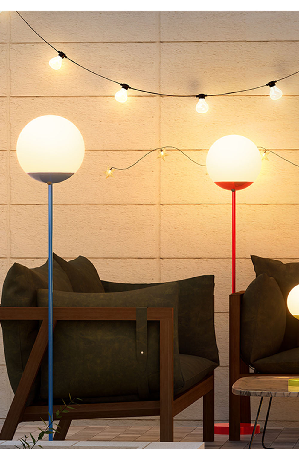 Mooon Outdoor Rechargeable Floor Lamp - view 7 | morylighting