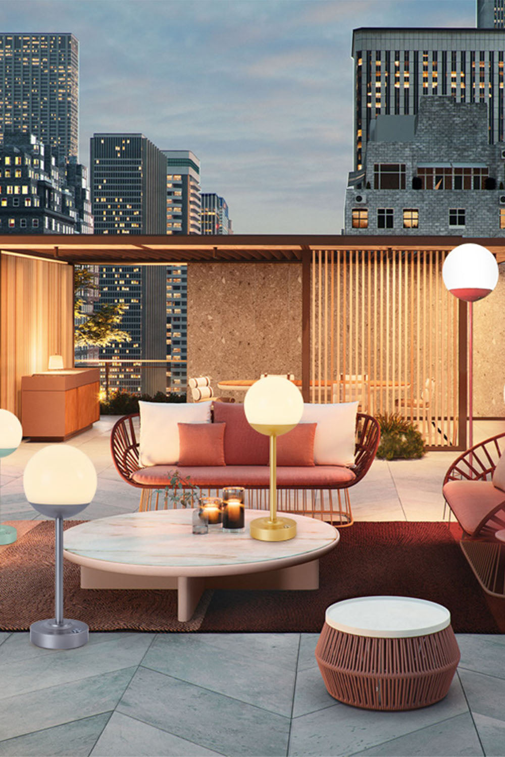 Mooon Outdoor Rechargeable Floor Lamp - view 17 | morylighting