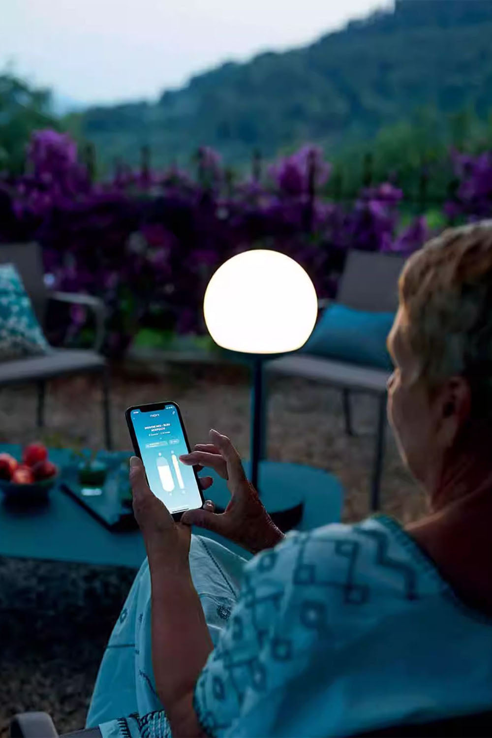 Mooon Outdoor Rechargeable Table Lamp - view 10 | morylighting