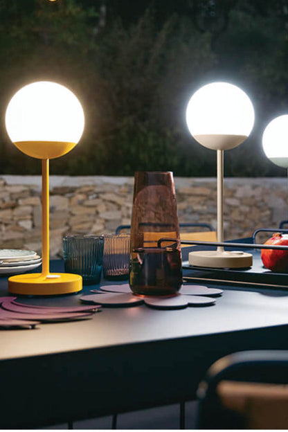 Mooon Outdoor Rechargeable Table Lamp - view 13 | morylighting