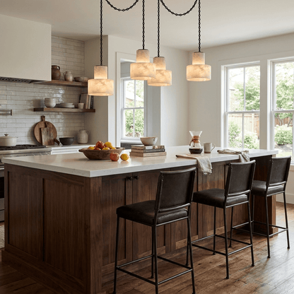 Multi-Tier Chain Drum Pendant Lamp
