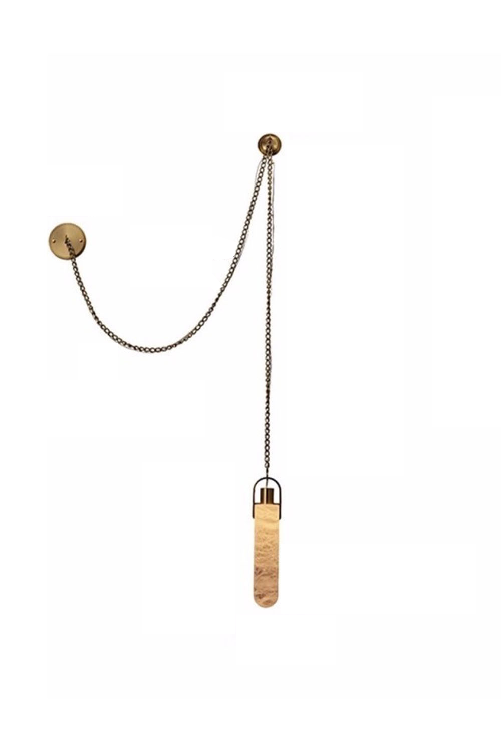 Multi-head Alabaster Cylindrical Chandelier - view 24 | morylighting