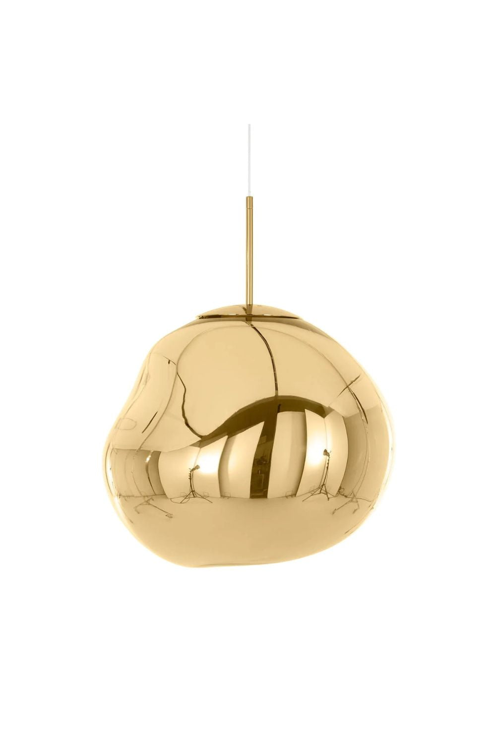 Multi Lava Round Chandelier