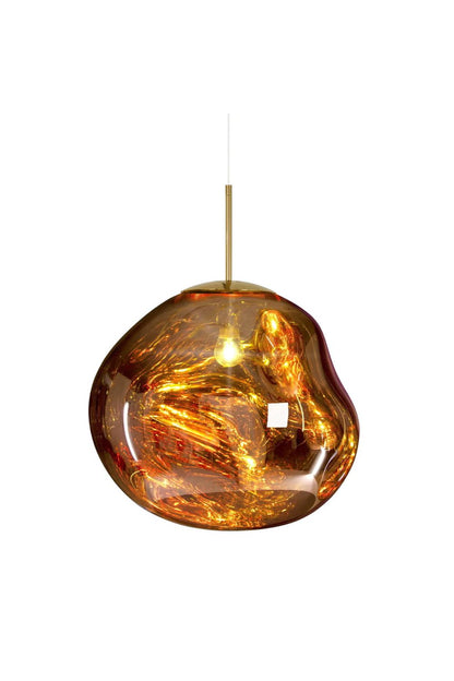 Multi Lava Round Chandelier