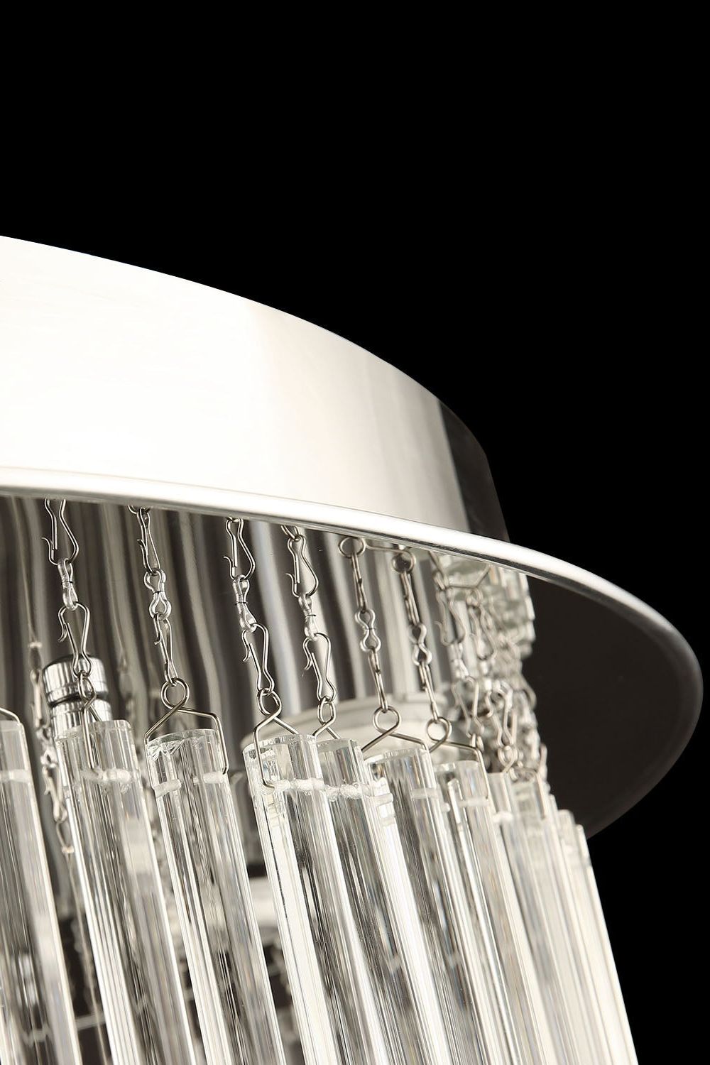 Multi Layers Round Raindrop Chandelier - morylighting