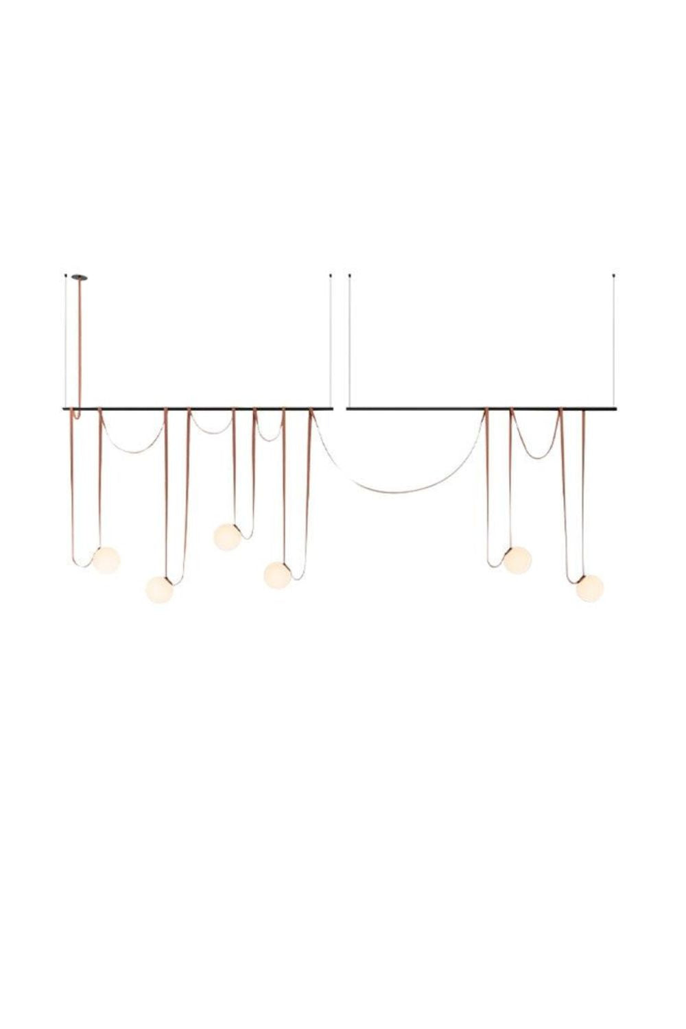 Multiple Belt Art Pendant Light - morylighting