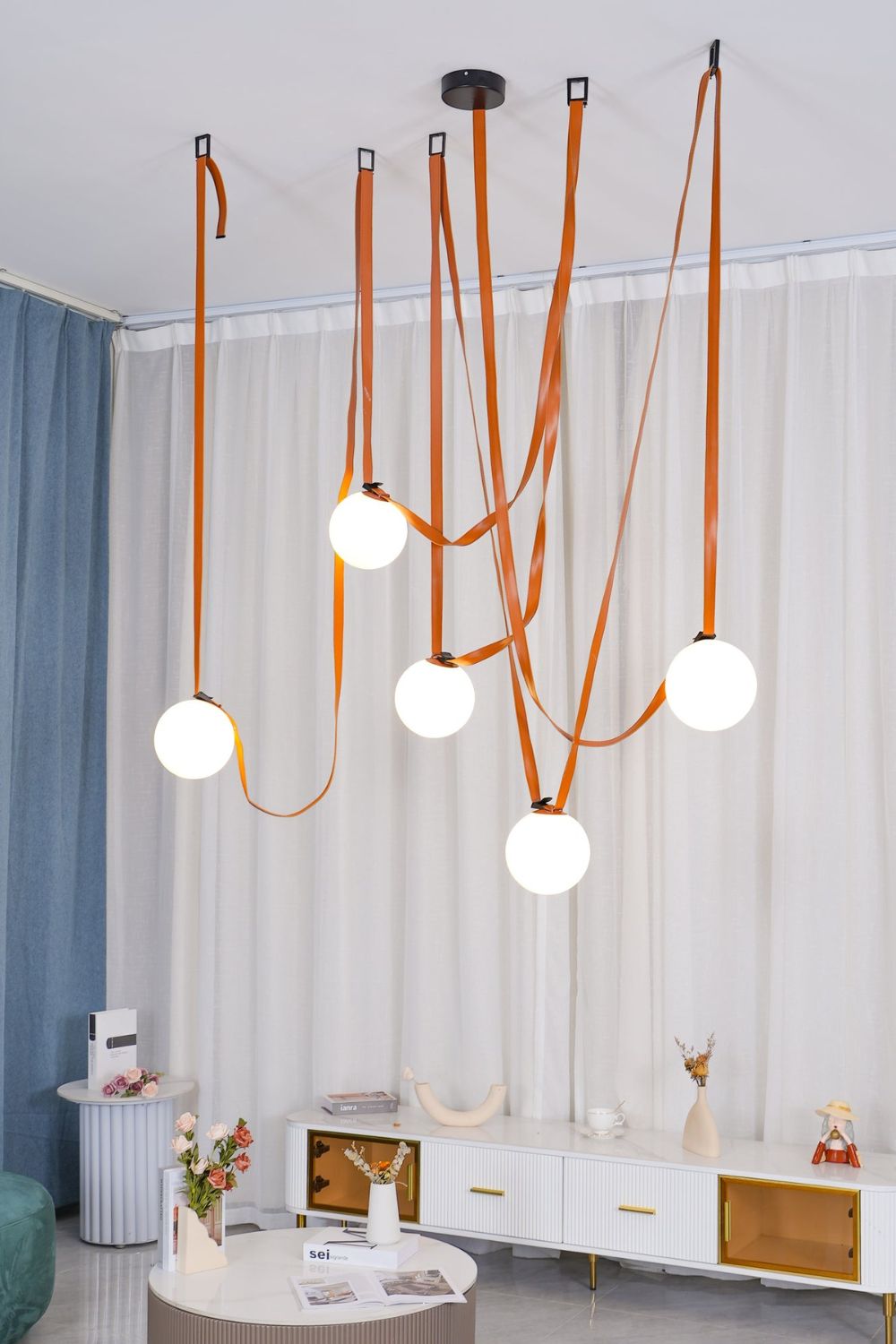Multiple Belt Art Pendant Light - morylighting